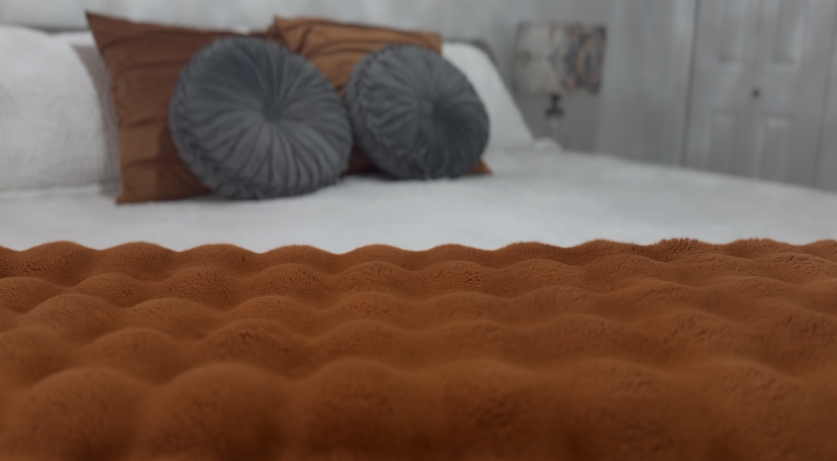 Bedroom, view of bed.