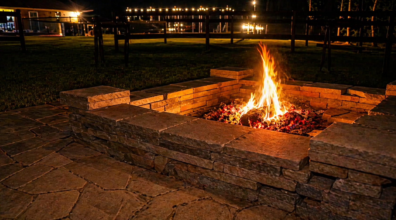 Outdoor Fireplace